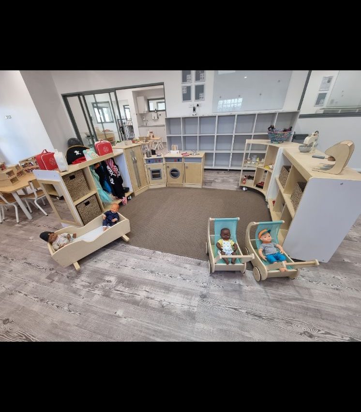 The games area at our Eglinton early education centre