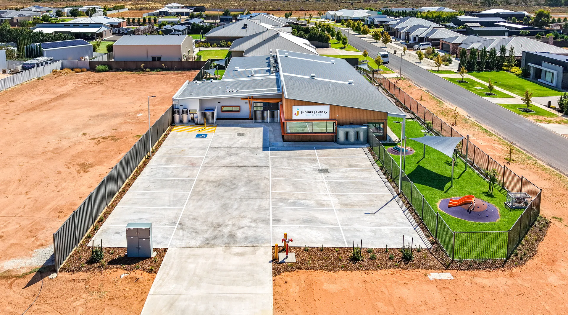 The outdoor area at our Mildura early education centre