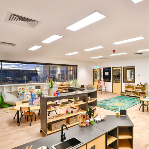The kindergarten room at our Mildura early education centre