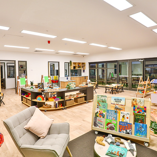 The pre-kindy room at our Mildura early education centre
